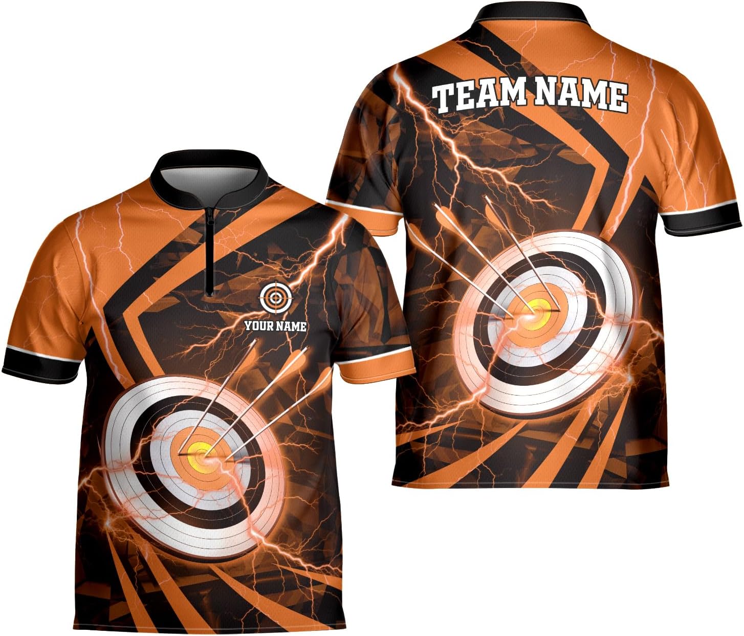 Custom Archery Jersey Shirt Bow & Arrow Personalized 3D Shirts for Archer Men Women Target Team Name Apparel Gifts