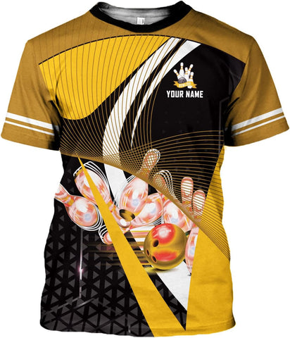 Custom Bowling Shirts, Personalized Name Bowling Shirts Unisex, Bowling Jerseys for Men & Women, Team Bowling Shirt Gift