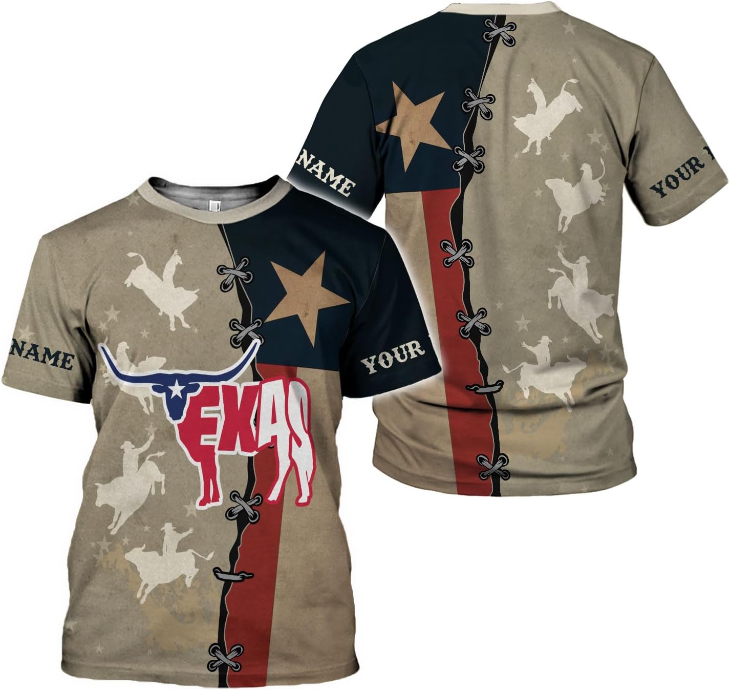 Mostprints Personalized Texas Flag Shirt and Map Dont Mess with Texas Customize Name Texas Shirts for Men Women Adult Size