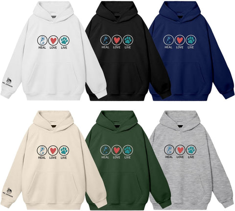 Leeprints Personalized Embroiderd Veterinary Medicine Sweatshirt - Vet Tech Sweater, Veterinarian Gift, Vet Med Staff Gifts