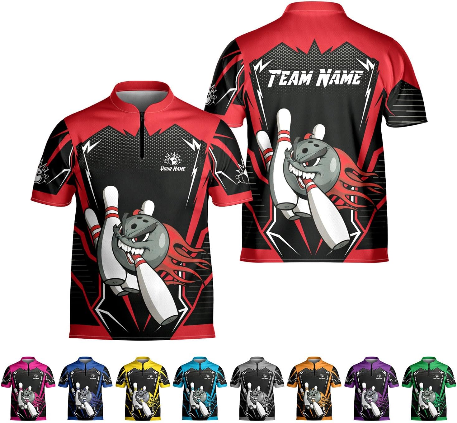 Custom Bowling Jersey for Men & Women - Style Shirts for Team