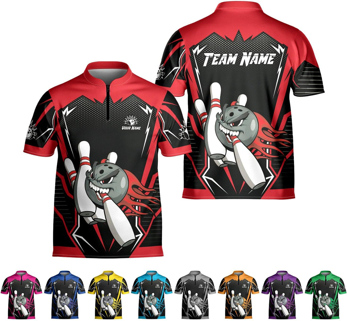 Custom Bowling Jersey for Men & Women - Style Shirts for Team