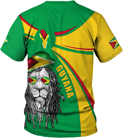 Parvii Personalized Guyana Shirts, Guyana Pride Tshirt, Guyanese Guyana Flag Shirt, Guyana Shirt for Men & Women, Guyana Gift