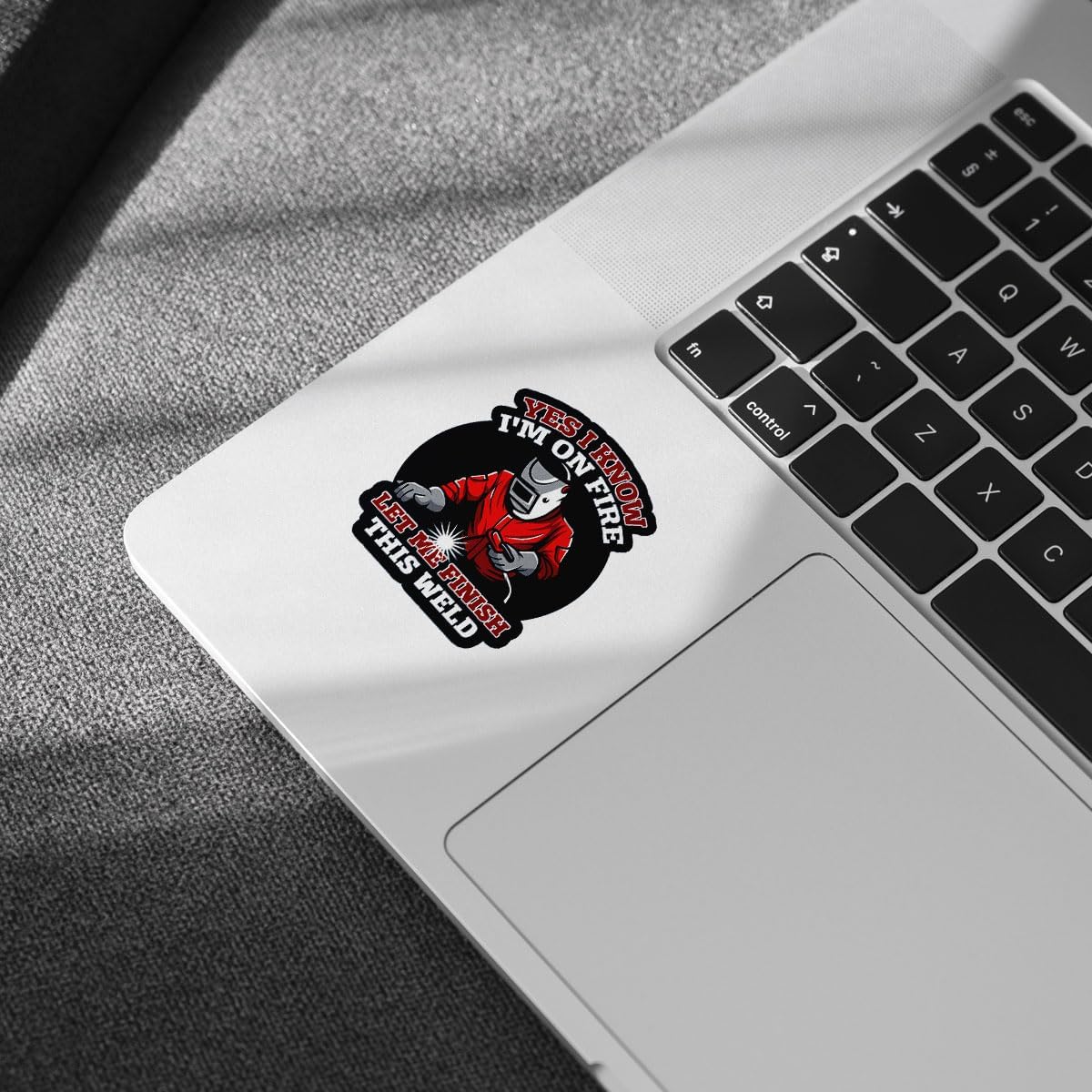 3 Pcs Yes I Know I'm On Fire Let Me Finish This Weld Sticker I Welded It Helded Sticker Welder Stickers for Men Welding Hood Welder Stickers for Laptop Water Bottle Phone Car Helmet Hard Hat Gift 3"