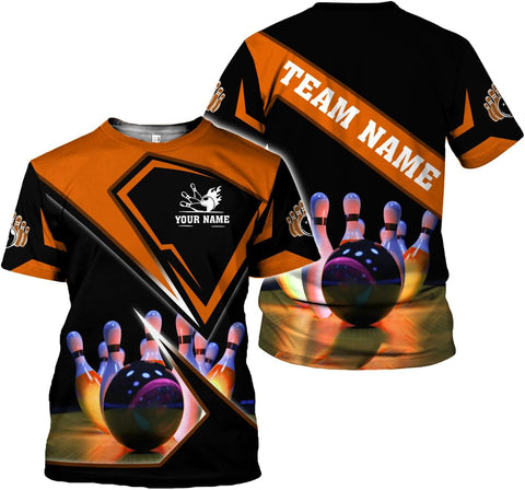 Mostprints Custom 3D Bowling Shirts Personalized for Men and Women - Unique Team Shirt & Gifts for Bowling Lovers