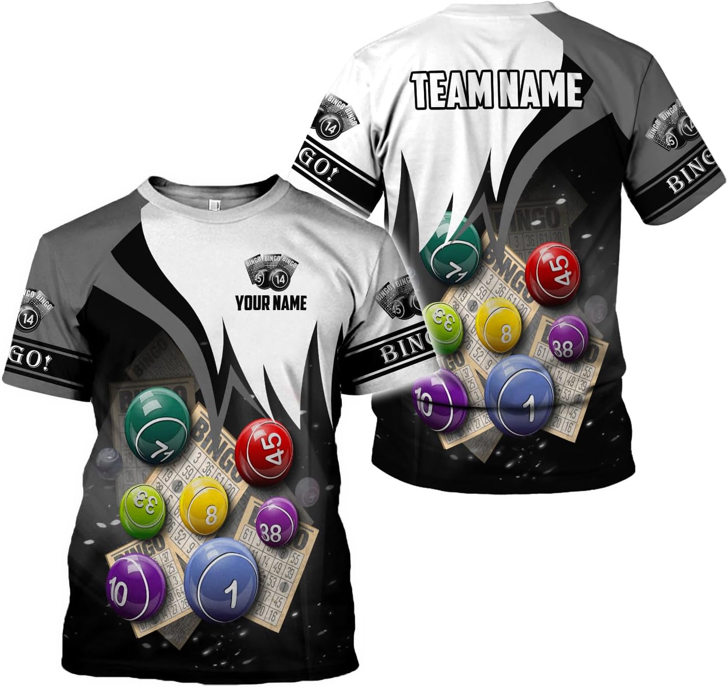Custom Bingo Shirts for Women Bingo Lover Casino Players T-Shirt Funny Bingo Shirts Gifts Funny Bingo Player Game Lover Gift