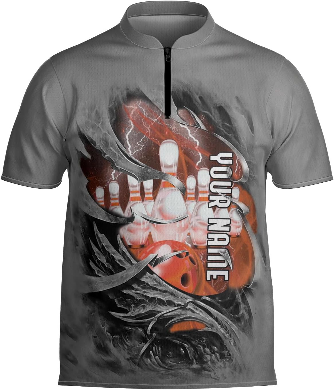 Artparel Personalized Bowling Jersey 3D Custom Bowling Shirts for Team Bowling Shirt Unisex for Men Women Bowling Jerseys 3D
