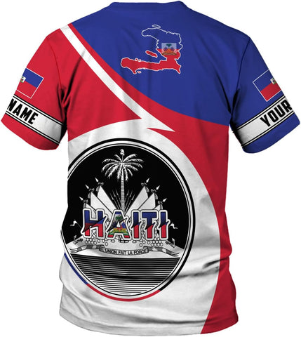 Podagree Personalized Haiti Shirt Haiti Tshirt Haiti Shirts for Men Women Haitian Pride Tshirt Haiti T Shirt Haiti Gifts Tee
