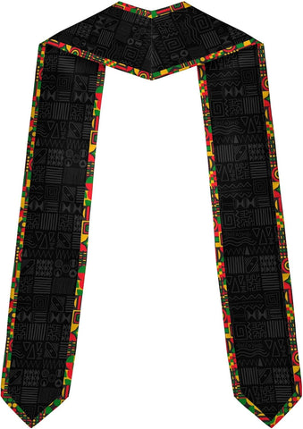 African American Graduation Sash, Graduation Stole Customize, African Graduation Sash, Graduation Stole Class of 2025