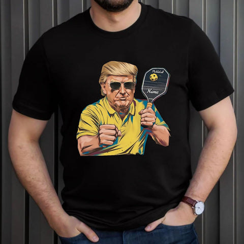 Personalized Name Funny Pickleball Lovers Graphics Pickle Ball Men Women T-ShirtFunny Pickleball Shirts, Pickle Ball Shirt