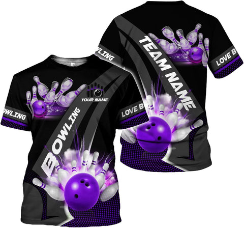 Rivelus Custom 3D Bowling Shirts Personalized for Men and Women - Unique Team Shirt & Gifts for Bowling Lovers