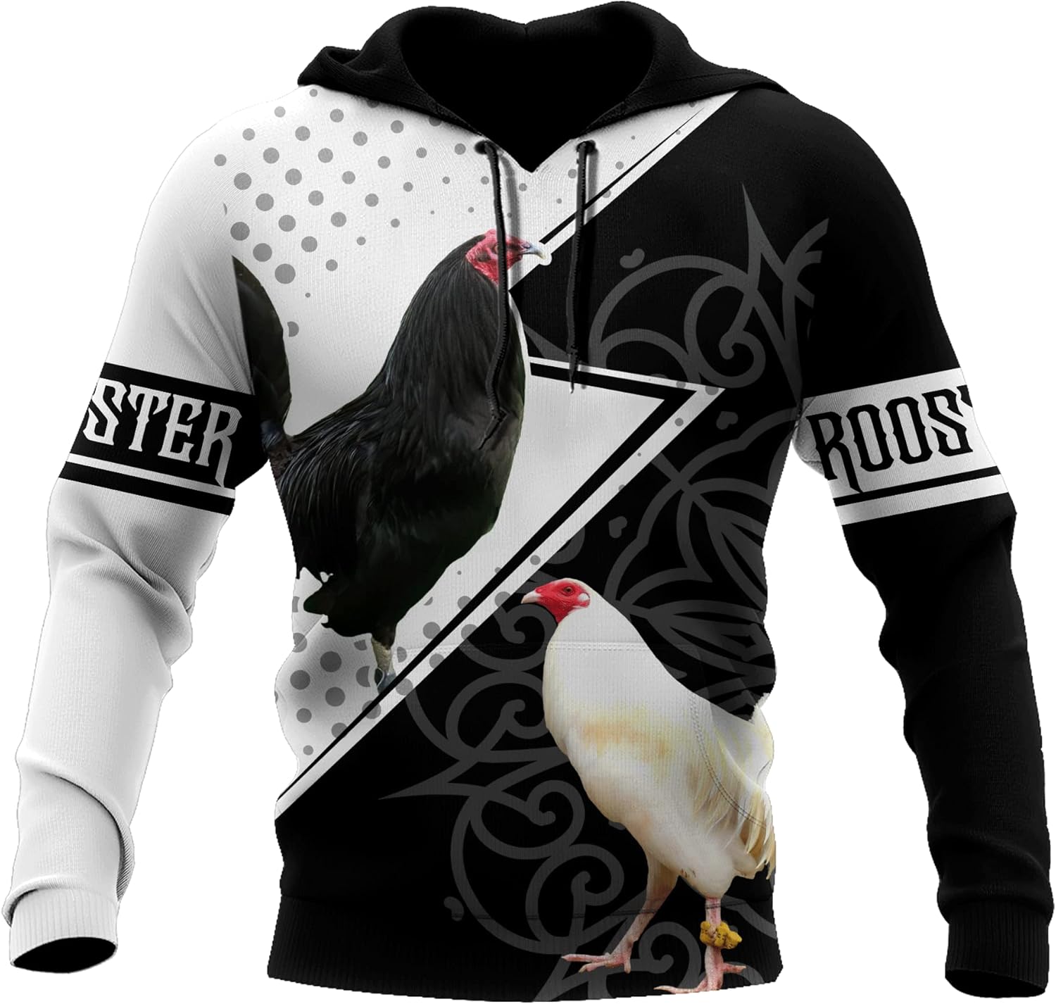 Rooster 3D gamefowl hoodies for men, mexican hoodie, rottweiler,fighting rooster redbull batalla de los gallos Unisex Hoodie, T Shirt, Zip Up Hoodie, Sweatshirt For Men Women HD643, 5X-Large