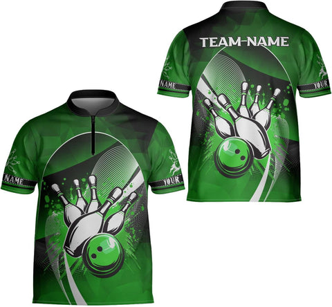 Ligthuy Personalized Bowling Jersey 3D, Bowling Shirts for Team, Bowling Shirt Unisex for Men Women, Bowling Shirts for Men