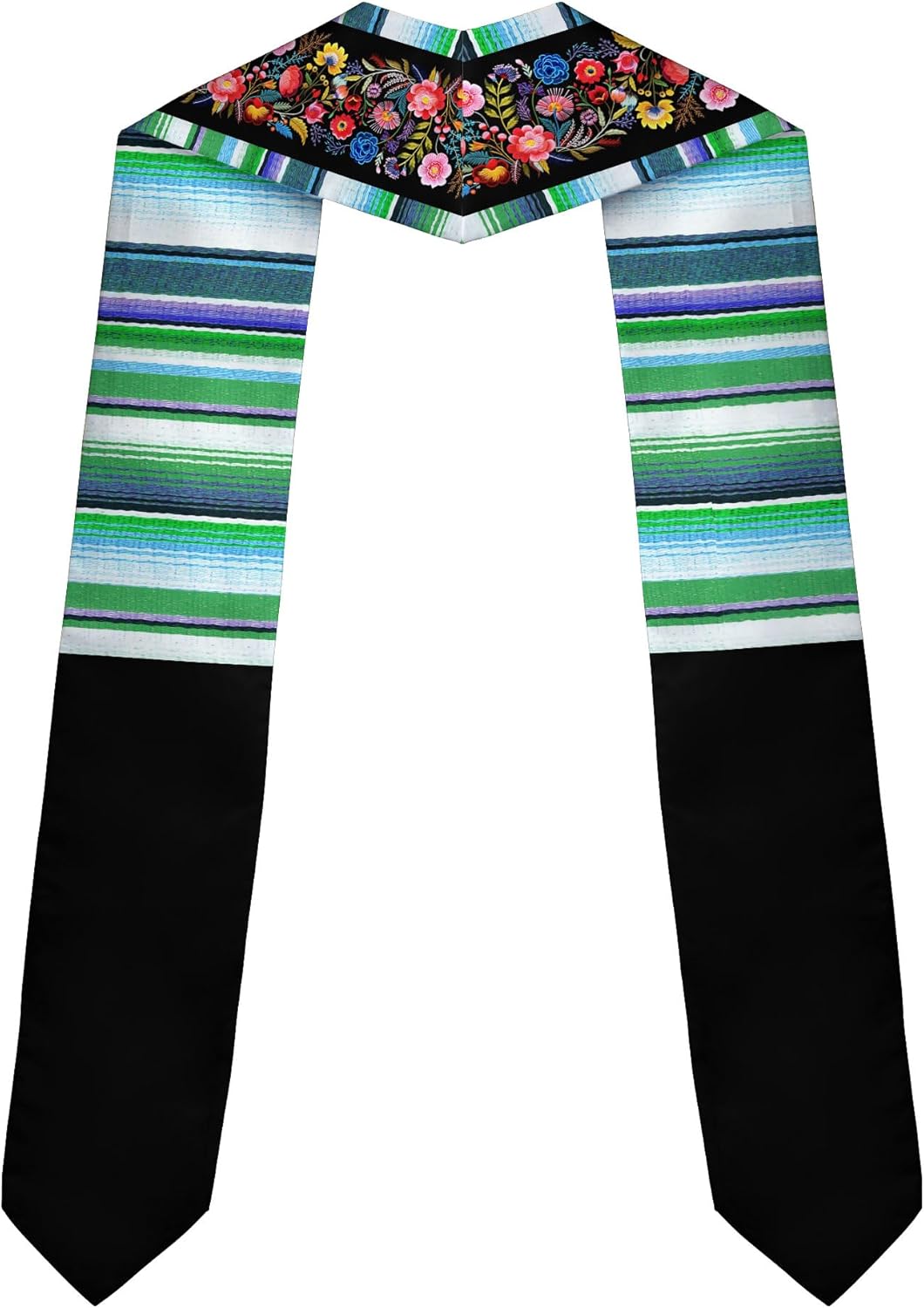 Pretyprints Custom Nigerian Graduation Sash, Nigeria Graduation Stole Customize, Nigerian American Flag Graduation Sash 2025