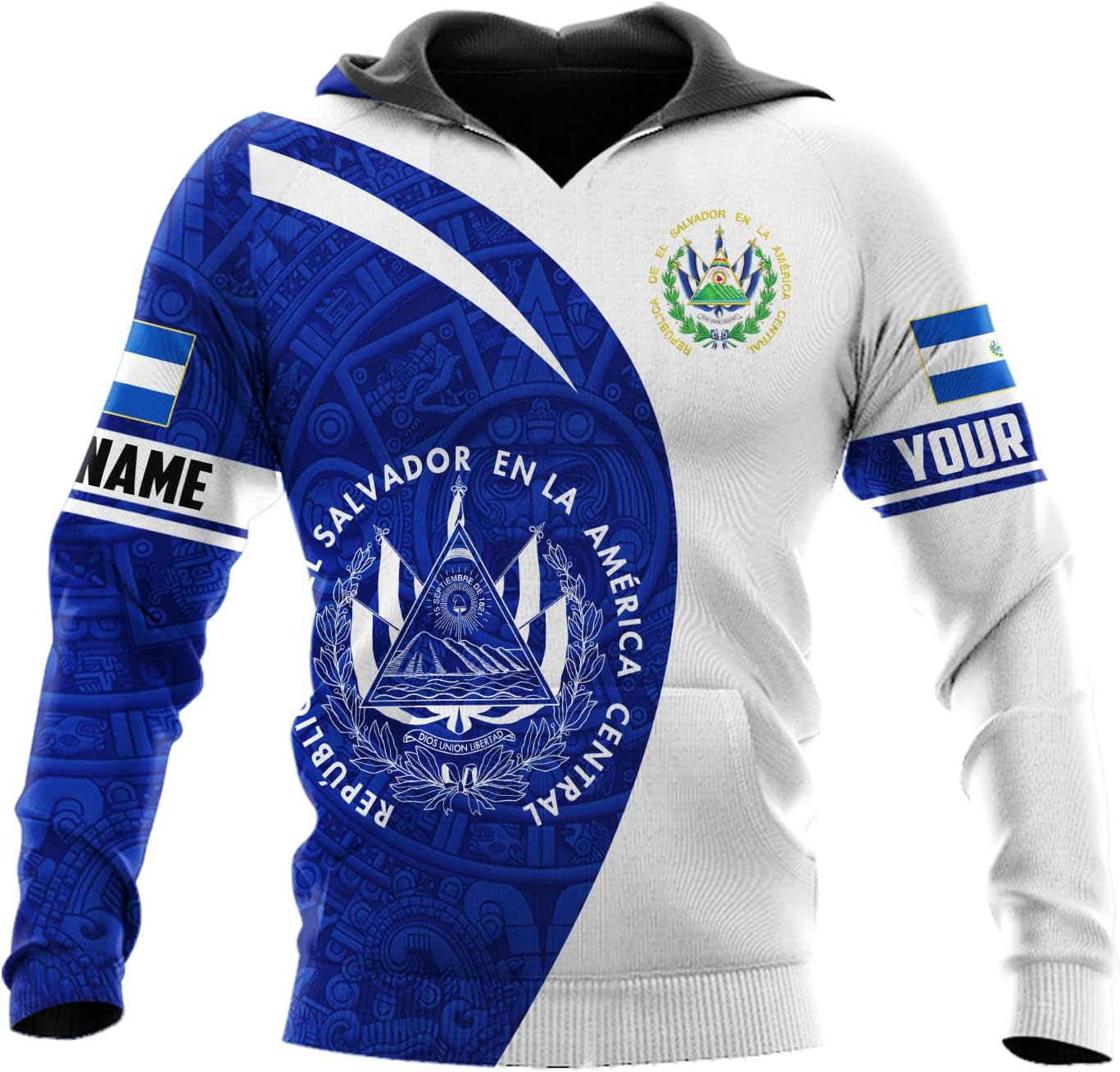 Personalized El Salvador Shirt Custom Camiseta de El Salvador Flag Shirt Men, Women Salvadorans Pride El Salvadoreña Tshirt
