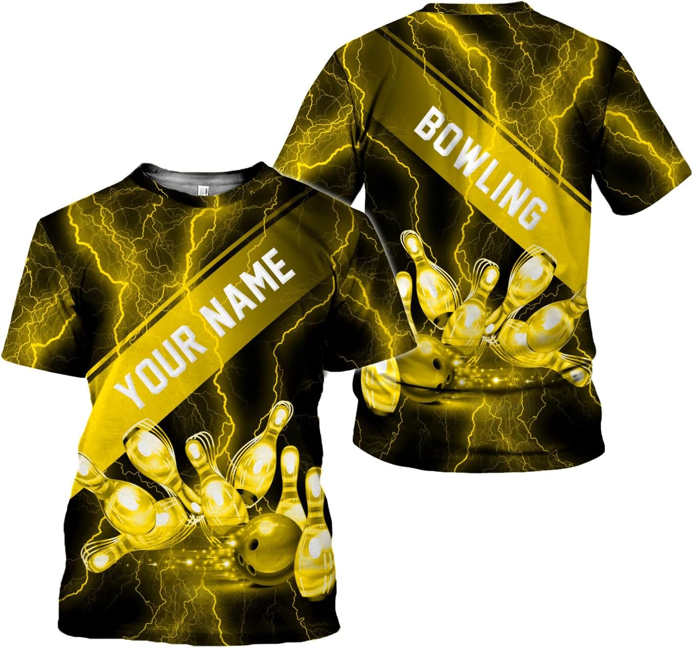 mostprints Personalized Name Bowling Shirts for Men & Women, Bowling Shirts for Team Bowling, Bowling Shirts Gift Unisex