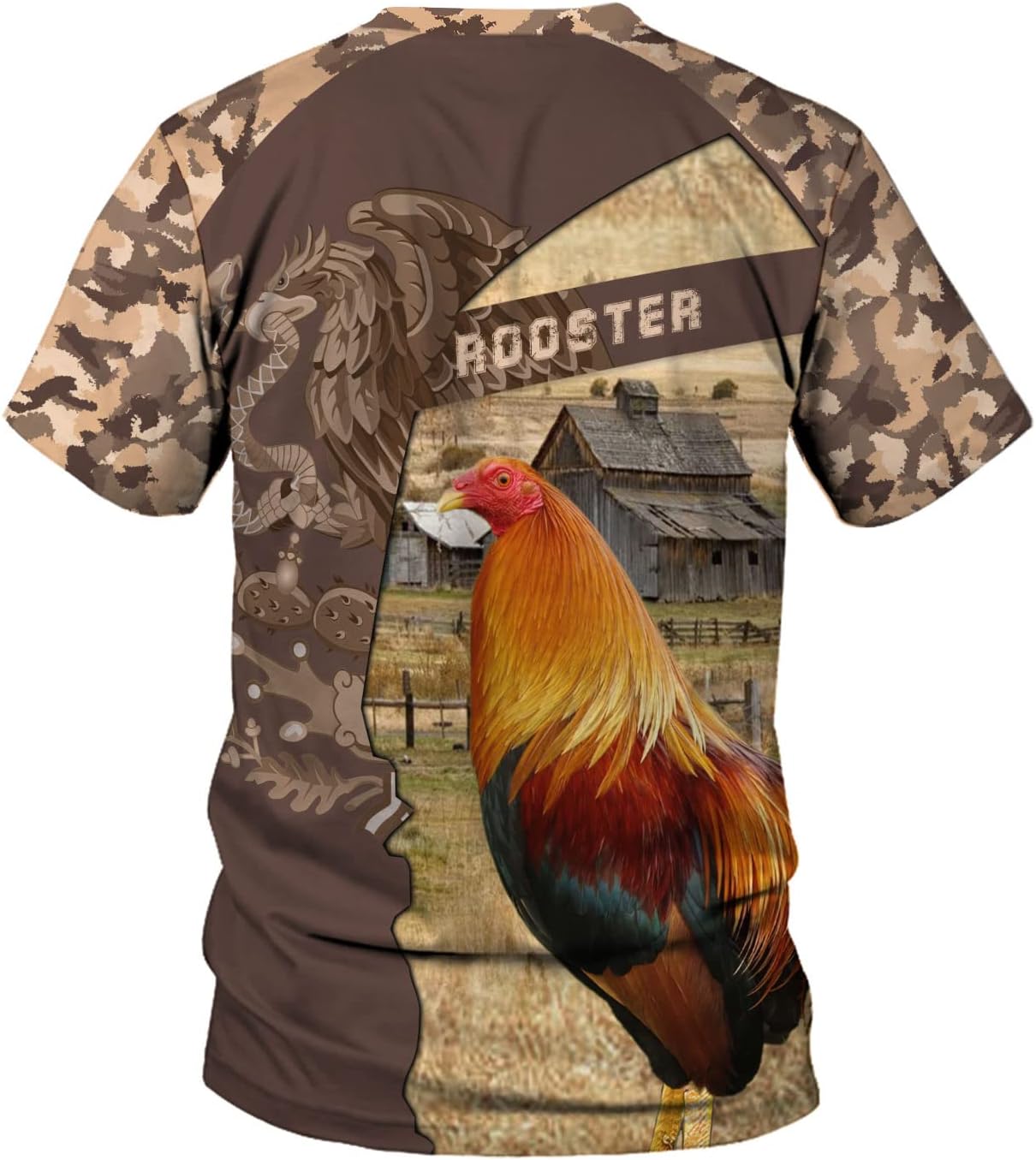 Mostefy Personalized Name Mexican Shirts for Men, Rooster Mexico Shirts for Men, Mexico Shirt Eagle Flag Mexican Eagle 1