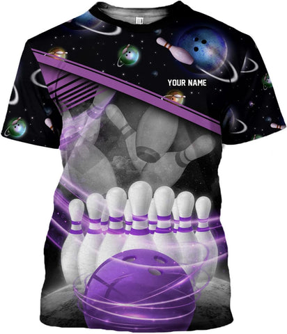 mostprints Personalized Name Bowling Shirts for Men & Women, Bowling Shirts for Team Bowling, Bowling Shirts Gift Unisex