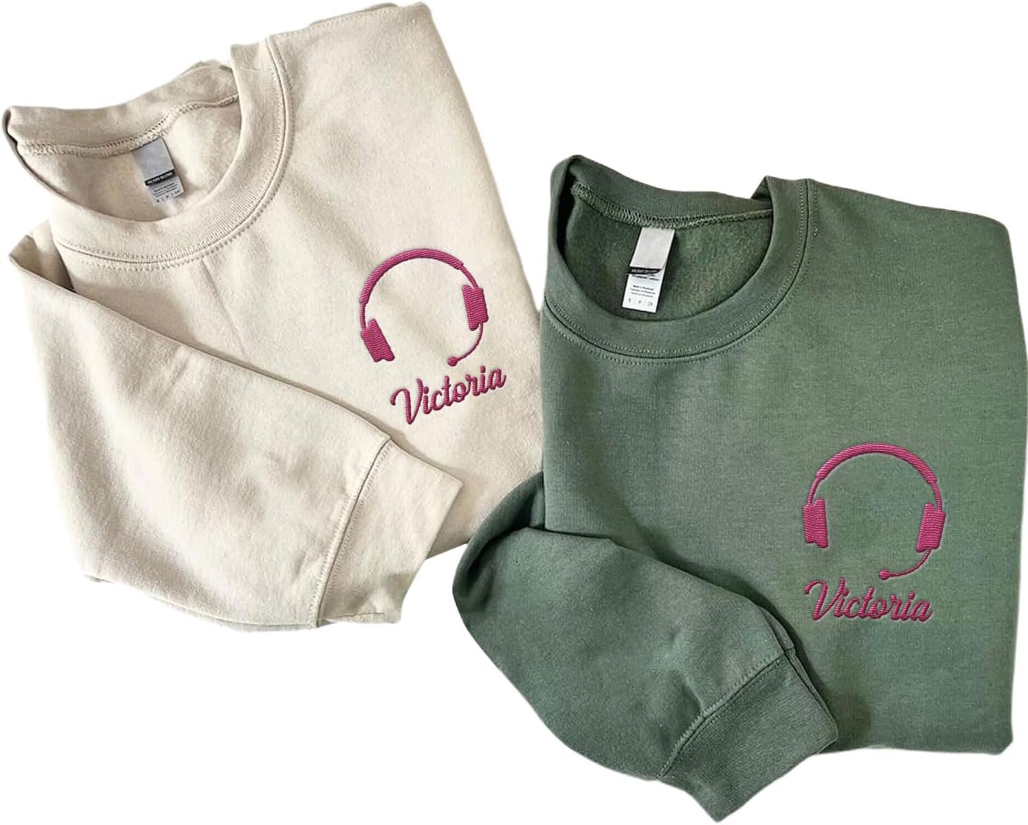 Leeprints Personalized Embroidered Dispatcher 911 Sweatshirt, Pulse Dispatch Embroider Hoodie, Thin Gold Line 911