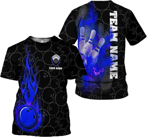 Custom Bowling Shirts, Personalized Name Bowling Shirts Unisex, Bowling Jerseys for Men & Women, Team Bowling Shirt Gift