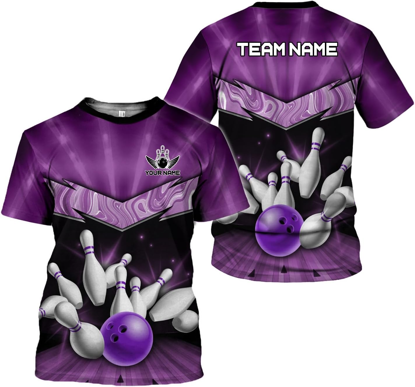 Custom Bowling Shirts, Personalized Name Bowling Shirts Unisex, Bowling Jerseys for Men & Women, Team Bowling Shirt Gift