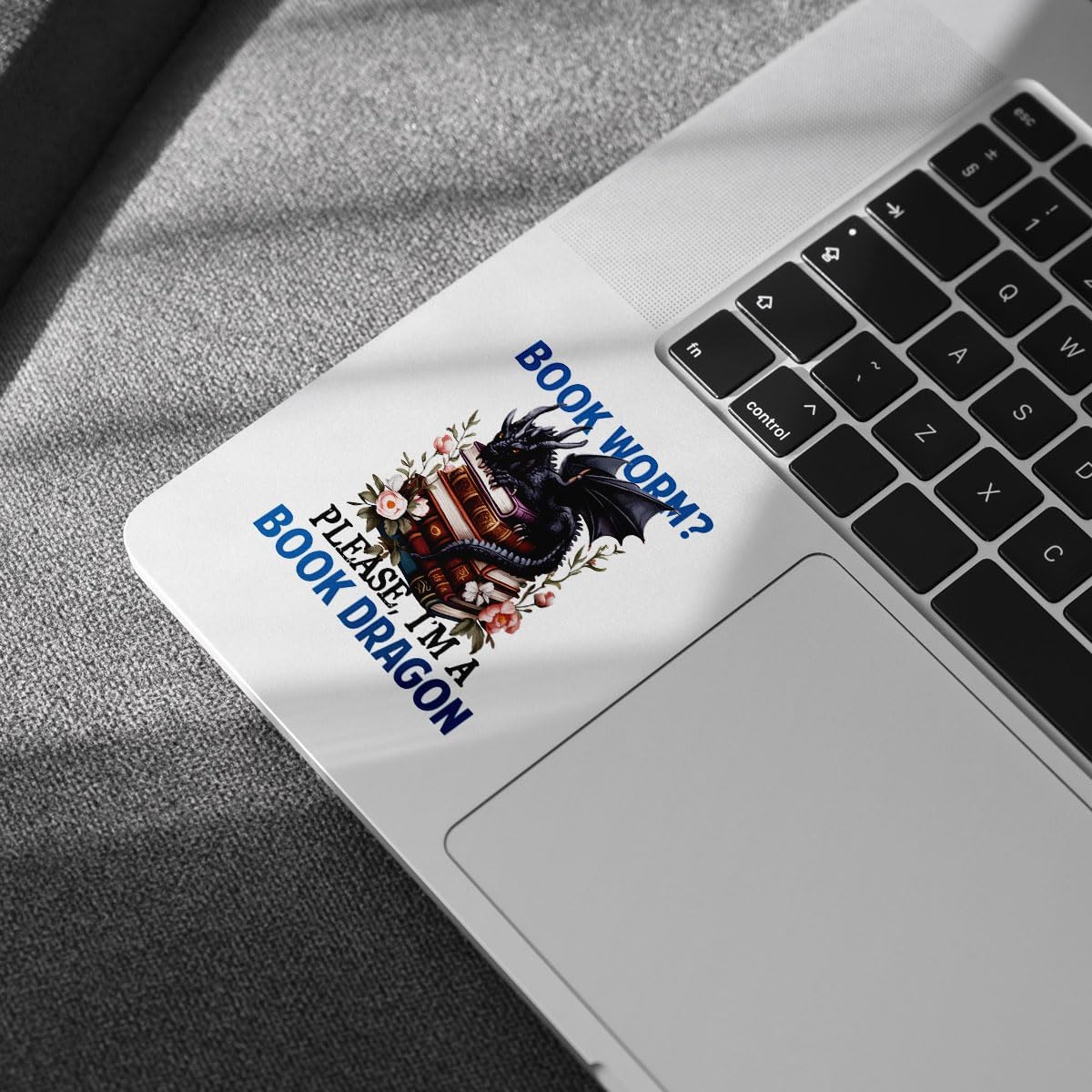 (3PCs) Bookworm Please I Am A Book Dragon Sticker, Fantasy Book Stickers for Kindle Adult, Bookworm Stickers, Dragon Sticker, Book Worm Gifts - Stickers for Laptop Water Bottle Phone Car Helmet 3"