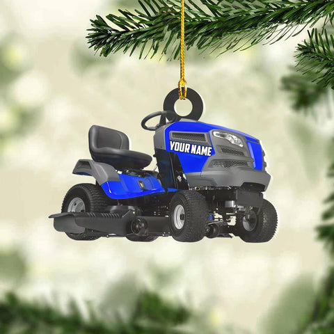 Personalized Lawnmower Ornaments 2024, Landscaper Christmas Ornament Lawnmower Ornament, Lawnmower Christmas Ornament Lawn Mower Ornaments Lawn Mower Riding Ornament Tree Hanging Xmas Gift (LM10)