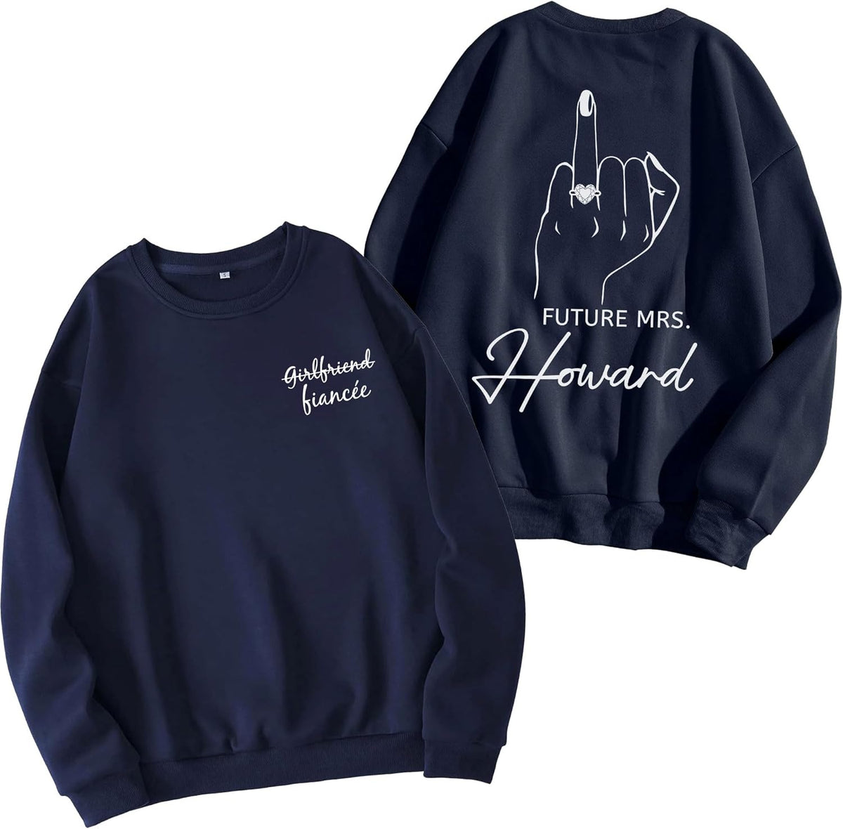 mostprints Custom Photo Sweatshirt, Matching Couple Sweatshirts, Personalized Matching Sweatshirt For Couples Gift Shirt