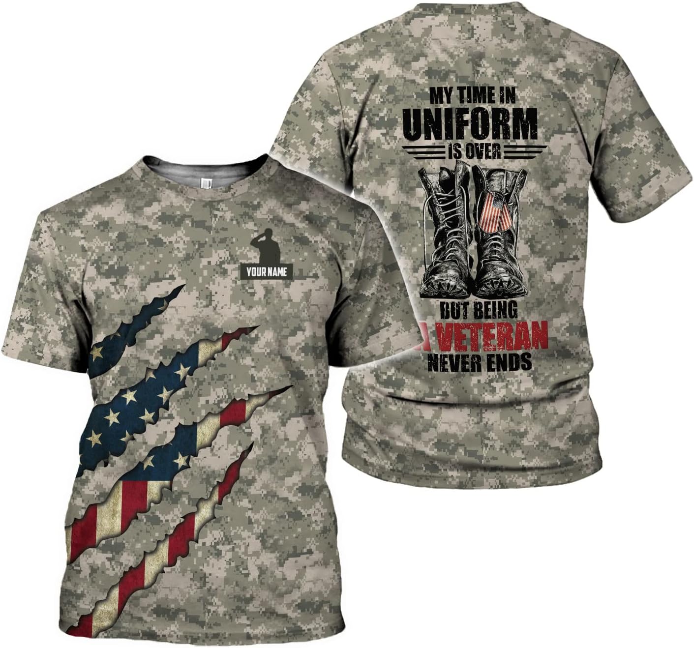 Personalized Veteran Shirts for Men, Army Shirts for Men, Army Shirts, Army Veteran Shirts for Men, Veteran Polo shirt1 S-5XL