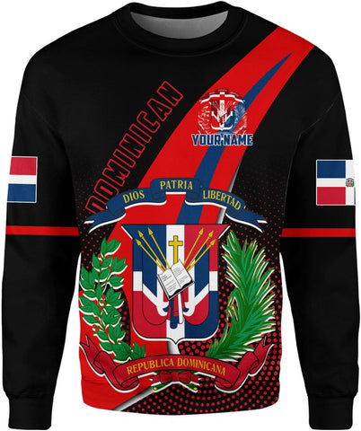 Ligthuy Personalized Dominican Shirt 3D, Dominican Republic Shirts, Dominican Flag Unisex Republica Dominicana Shirt S-5XL