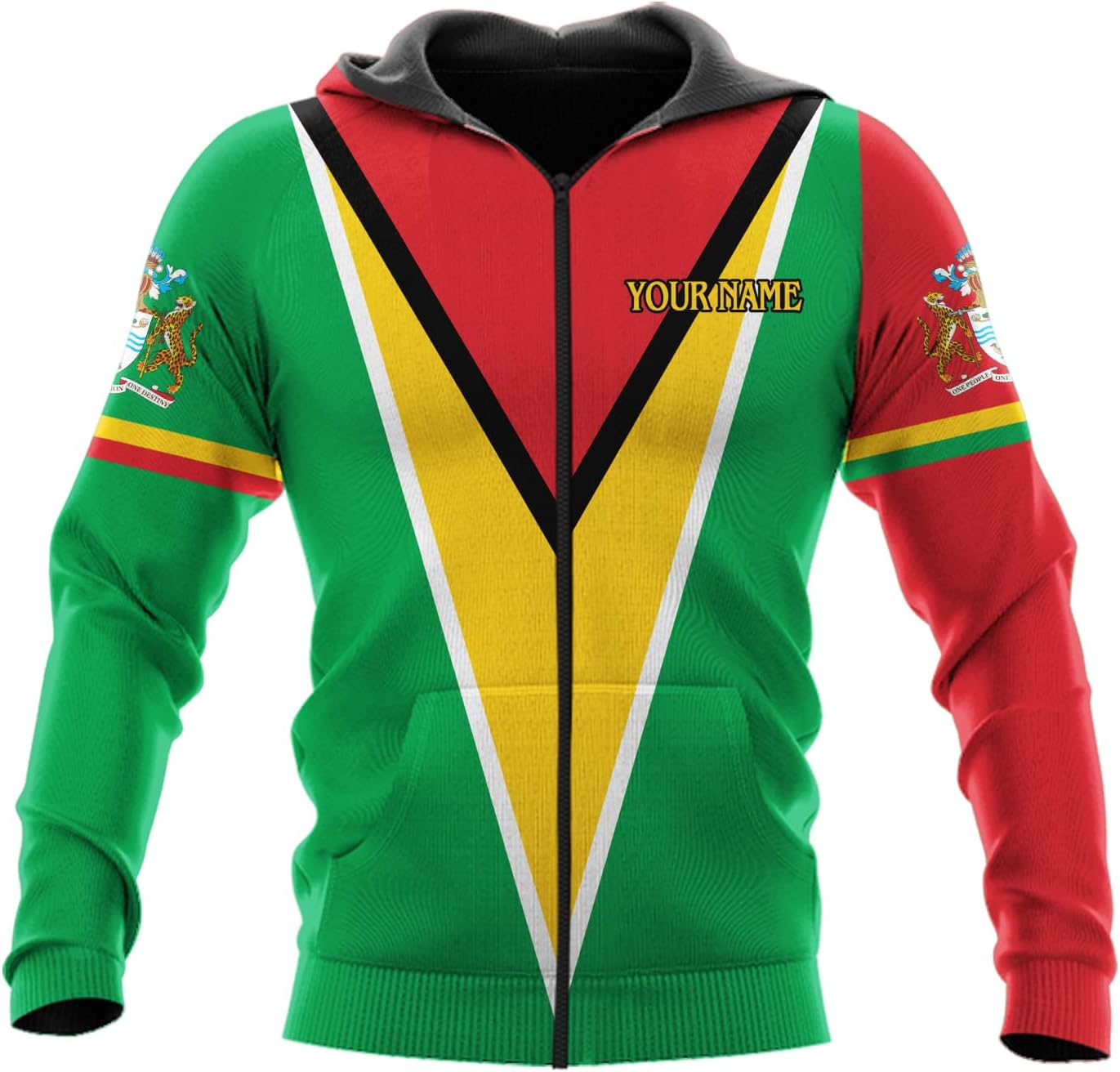 Personalized Name Guyana Shirts for Men and Women,Guyana Flag Funny Patriotic T-Shirt, Guyanese Pride Flag Shirt