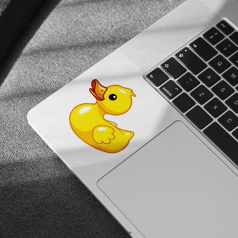 (3Pcs) Yellow Duck Sticker Funny Meme Cute Duck Decal, Duck Vinyl Sticker, Rubber Duck Sticker, Find The Duck Vinyl Sticker - Stickers for Laptop Water Bottle Phone Car Window Helmet 3 Inches (D1)