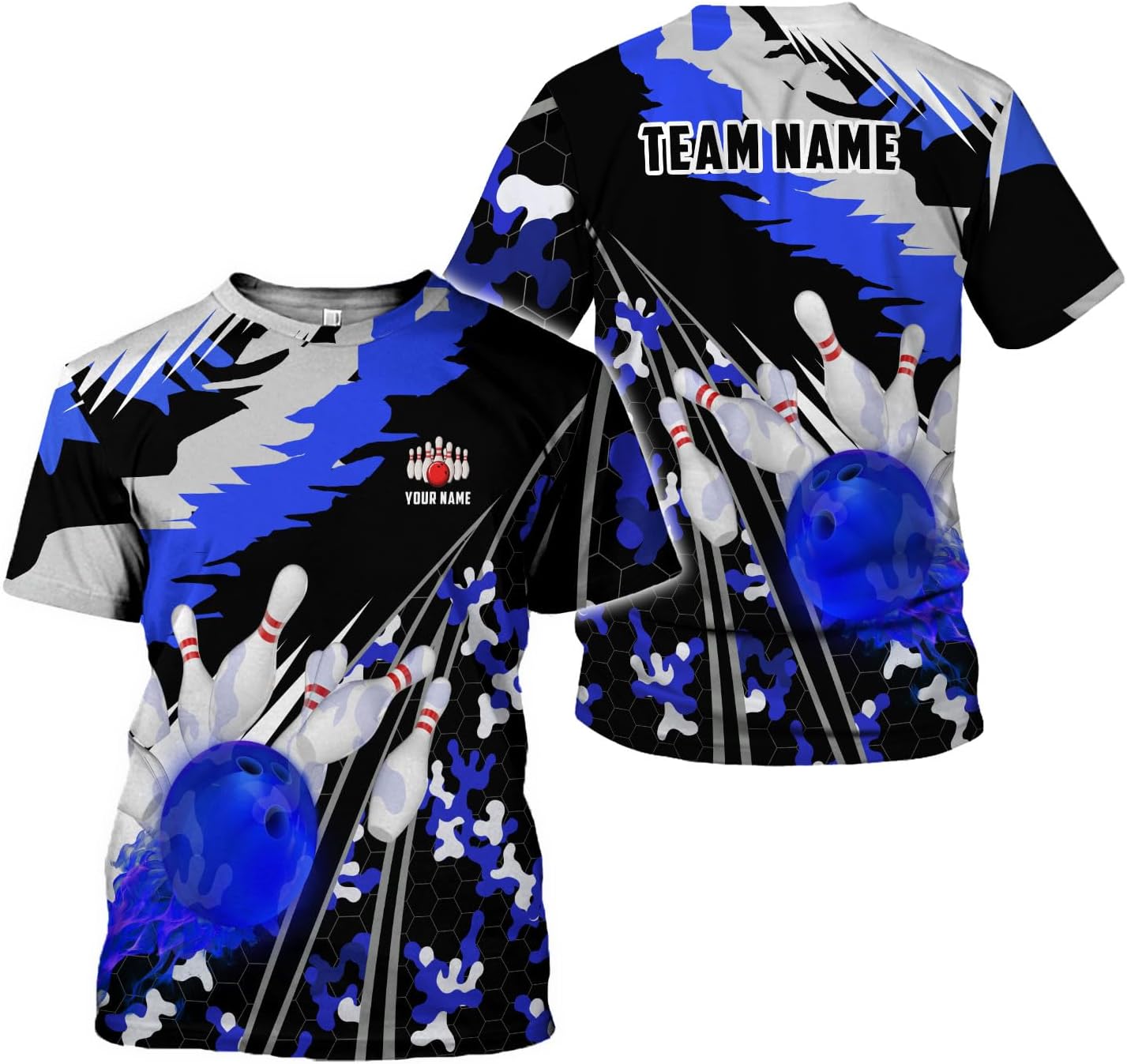Mostprints Custom 3D Bowling Shirts Personalized for Men and Women - Unique Team Shirt & Gifts for Bowling Lovers