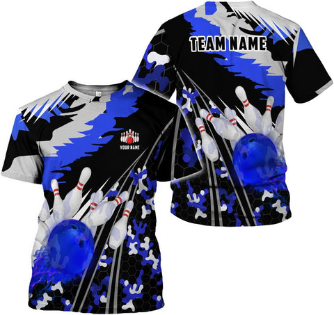 Mostprints Custom 3D Bowling Shirts Personalized for Men and Women - Unique Team Shirt & Gifts for Bowling Lovers
