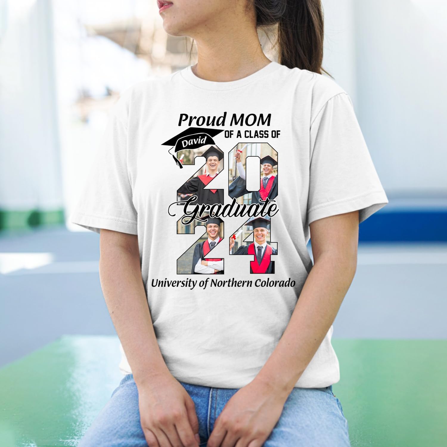 Personalized Graduation 2024 Shirt Proud Family of A Class of 2024 Graduate Class of 2024 Senior Class of 2024 Class of 2024