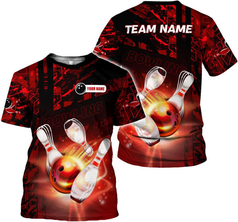 Mostprints Custom 3D Bowling Shirts Personalized for Men and Women - Unique Team Shirt & Gifts for Bowling Lovers