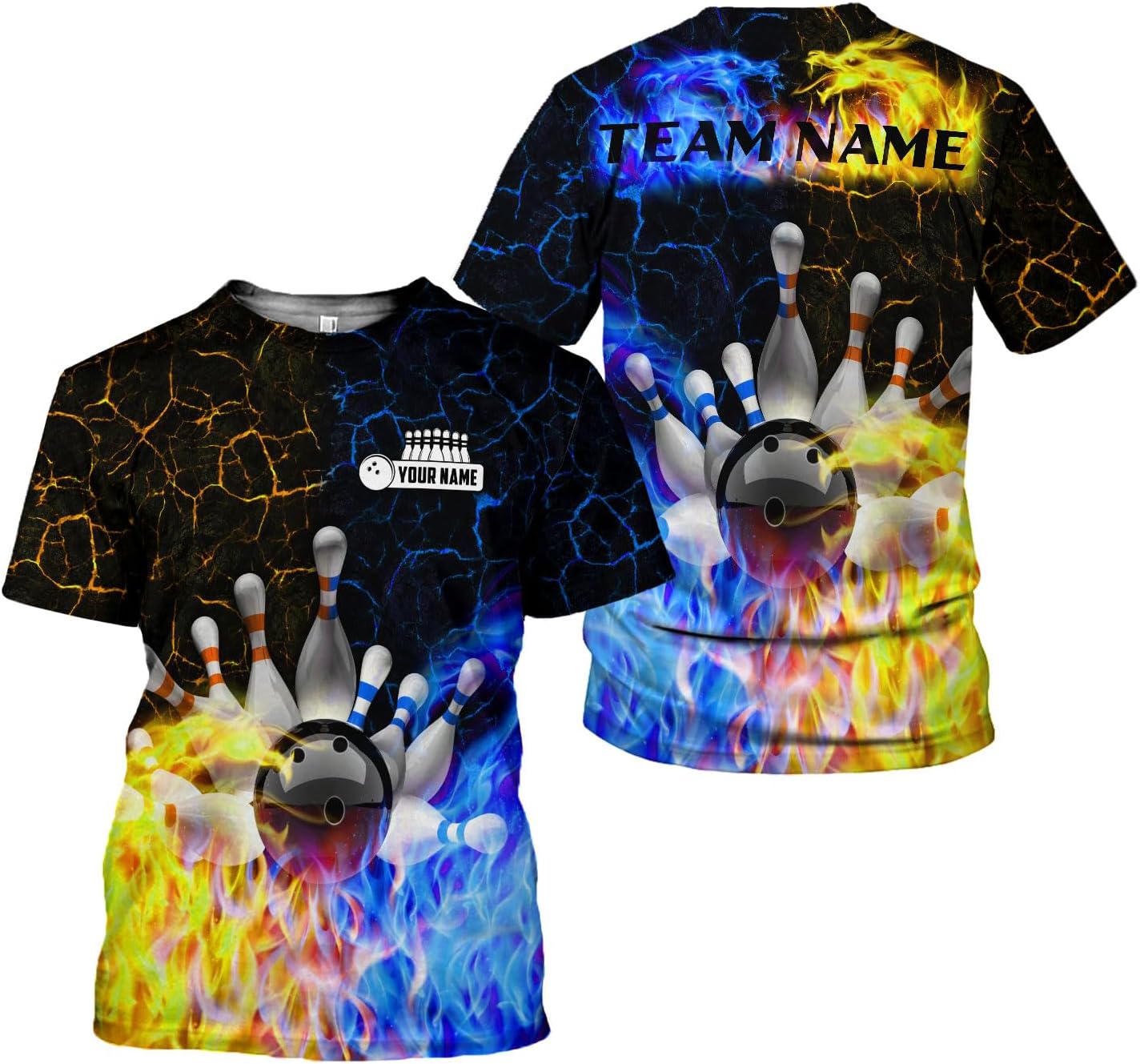 Custom Bowling Shirts, Personalized Name Bowling Shirts Unisex, Bowling Jerseys for Men & Women, Team Bowling Shirt Gift