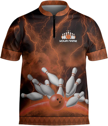 Artparel Personalized Bowling Jersey 3D Custom Bowling Shirts for Team Bowling Shirt Unisex for Men Women Bowling Jerseys 3D