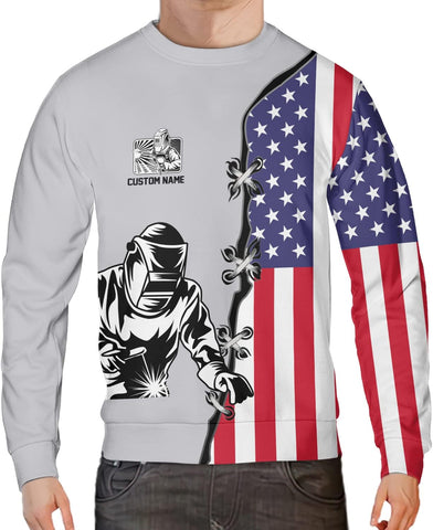 Personalized Welder Shirt 3D Unisex All Over Printed Sportwear Hoodie, TShirt, Zip Hoodie, Sweatshirt For Men Women