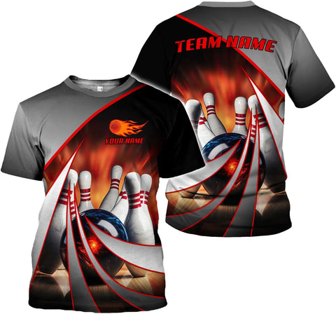 Rivelus Custom 3D Bowling Shirts Personalized for Men and Women - Unique Team Shirt & Gifts for Bowling Lovers