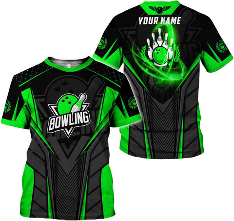 Custom Bowling Shirts, Personalized Name Bowling Shirts Unisex, Bowling Jerseys for Men & Women, Team Bowling Shirt Gift