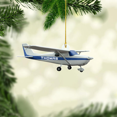Personalized Airplane Ornament 2024, Airplane Christmas Ornaments, Airplane Ornaments for Christmas Tree, Plane Ornaments, Pilot Ornament, Fighter Jet Helicopter Traveling Hangling Gift Xmas (A9)