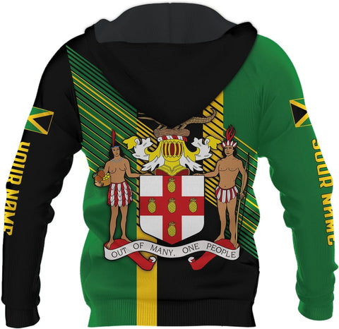Personalized Jamaica Hoodie - Men & Women Jamaican Pride Shirt Gifts