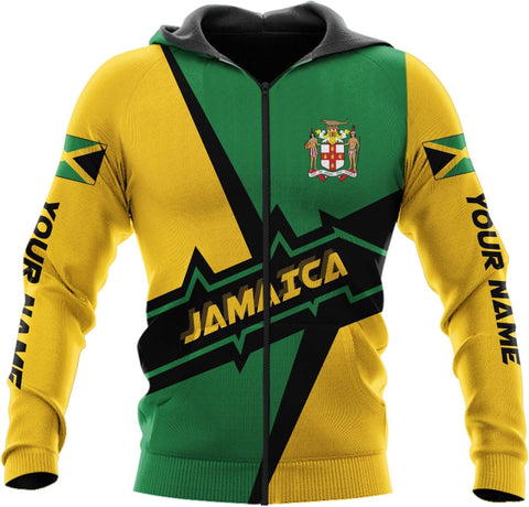 Personalized Jamaica Hoodie - Men & Women Jamaican Pride Shirt Gifts