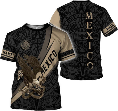 RoyalBro Personalized Mexico Shirts, Camisas De Mexico, Mexico Shirts for Men Mexican Flag Jersey Mexico Hoodie Sweatshirt