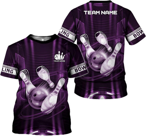mostprints Personalized Name Bowling Shirts for Men & Women, Bowling Shirts for Team Bowling, Bowling Shirts Gift Unisex