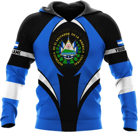 AOVL Custom El Salvador 3D Shirt for Men Camiseta De El Salvador Flag Shirt Salvadorans Pride Jersey El Salvadoreña Tshirt