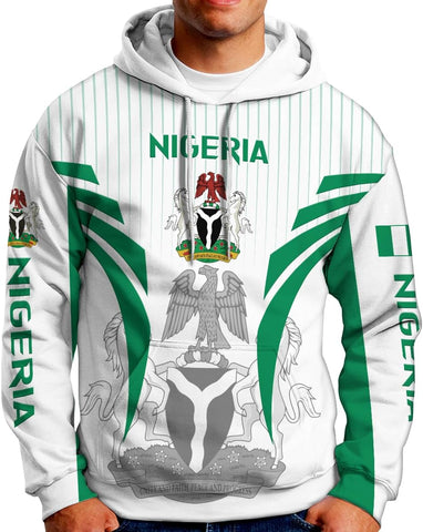 AOVL Personalized Nigeria Shirts Nigerian Flag Shirts Nigeria Flag Nigerian Pride Gift T-Shirt Nigerian Pride Shirt 3D S-5XL