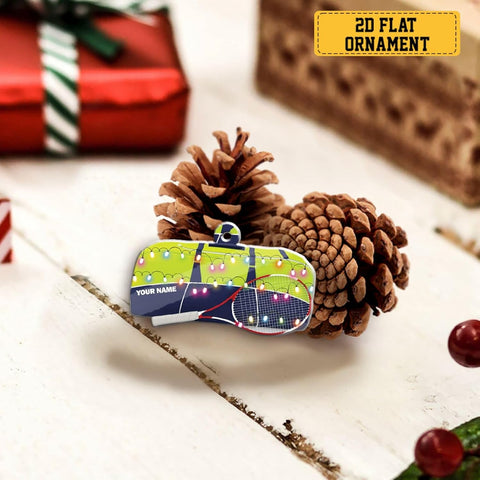 AOVL Personalized Tennis Christmas Ornaments Gifts for Tennis Lovers Tennis Player Ornaments Tennis Christmas Ornament Gift for Tennis Lover Tennis Player Men\/Woman Xmas (Tennis 17)