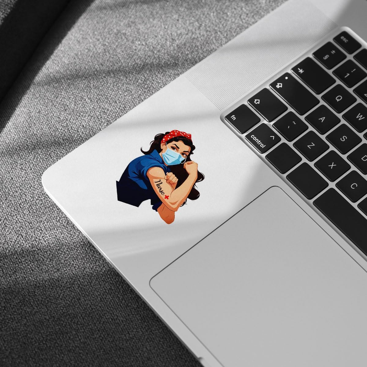 (3Pcs) Nurse Strong Girl Sticker, Nurse Life Sticker, Nurse Car Sticker, Nurse Decals for Vehicles, RN Car Decal Window Sticker - Stickers for Laptop Water Bottle Phone Car Window Helmet 3"